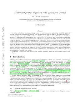 Multiscale Quantile Regression with Local Error Control