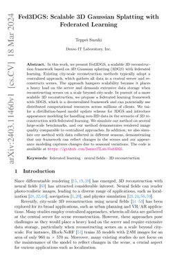 Fed3DGS: Scalable 3D Gaussian Splatting with Federated Learning