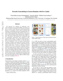 Towards Generalizing to Unseen Domains with Few Labels