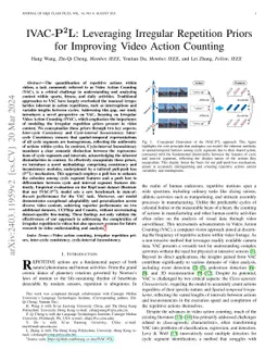 IVAC-P2L: Leveraging Irregular Repetition Priors for Improving Video
  Action Counting