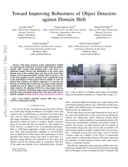 Toward Improving Robustness of Object Detectors Against Domain Shift