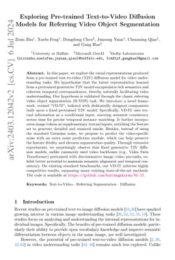 Exploring Pre-trained Text-to-Video Diffusion Models for Referring Video
  Object Segmentation