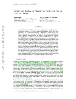 Improving LoRA in Privacy-preserving Federated Learning