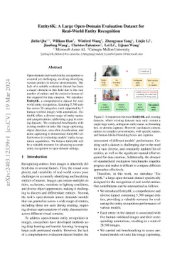 Entity6K: A Large Open-Domain Evaluation Dataset for Real-World Entity
  Recognition