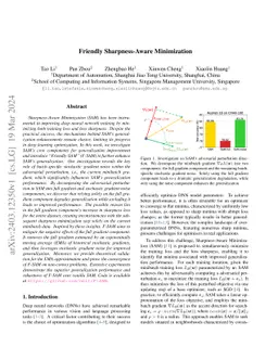 Friendly Sharpness-Aware Minimization