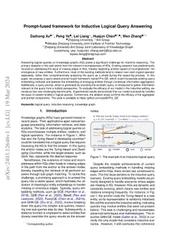Prompt-fused framework for Inductive Logical Query Answering