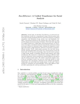 FaceXFormer: A Unified Transformer for Facial Analysis