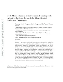 Mol-AIR: Molecular Reinforcement Learning with Adaptive Intrinsic
  Rewards for Goal-directed Molecular Generation