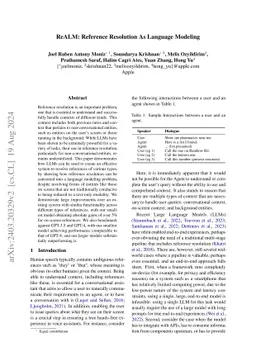 ReALM: Reference Resolution As Language Modeling