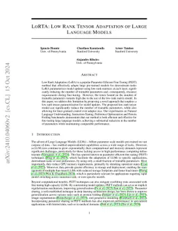 LoRTA: Low Rank Tensor Adaptation of Large Language Models