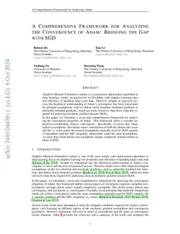 A Comprehensive Framework for Analyzing the Convergence of Adam: Bridging the Gap with SGD