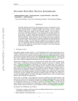 Regularized Neural Ensemblers