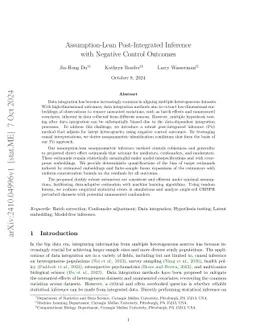 Assumption-Lean Post-Integrated Inference with Surrogate Control Outcomes