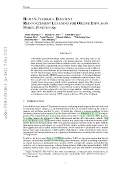 HERO: Human-Feedback Efficient Reinforcement Learning for Online Diffusion Model Finetuning