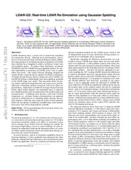 LiDAR-GS:Real-time LiDAR Re-Simulation using Gaussian Splatting