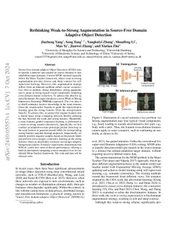 Source-Free Domain Adaptive Object Detection with Semantics Compensation