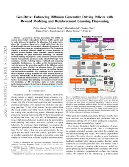 Gen-Drive: Enhancing Diffusion Generative Driving Policies with Reward
  Modeling and Reinforcement Learning Fine-tuning