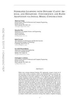 Communication-Efficient Federated Learning under Dynamic Device Arrival and Departure: Convergence Analysis and Algorithm Design