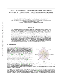 ModalPrompt: Towards Efficient Multimodal Continual Instruction Tuning with Dual-Modality Guided Prompt