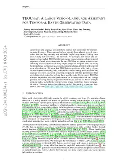 TEOChat: A Large Vision-Language Assistant for Temporal Earth Observation Data