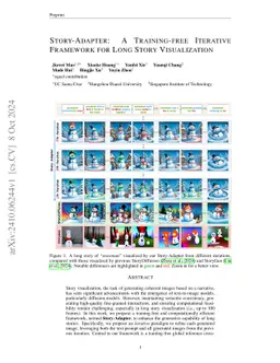 Story-Adapter: A Training-free Iterative Framework for Long Story
  Visualization