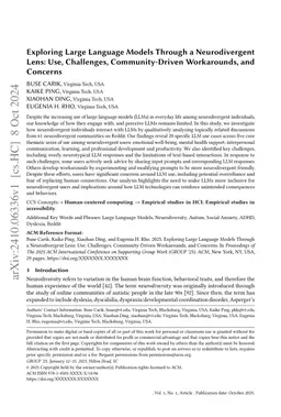 Exploring Large Language Models Through a Neurodivergent Lens: Use,
  Challenges, Community-Driven Workarounds, and Concerns