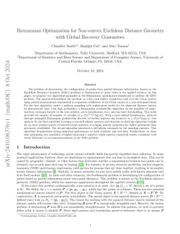 Riemannian Optimization for Non-convex Euclidean Distance Geometry with
  Global Recovery Guarantees