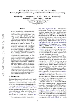 Towards Self-Improvement of LLMs via MCTS: Leveraging Stepwise Knowledge
  with Curriculum Preference Learning