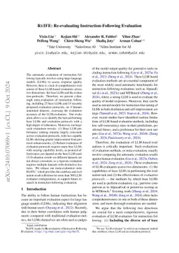 ReIFE: Re-evaluating Instruction-Following Evaluation