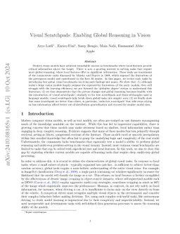Chain-of-Sketch: Enabling Global Visual Reasoning