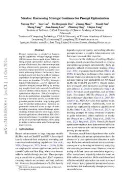 StraGo: Harnessing Strategic Guidance for Prompt Optimization