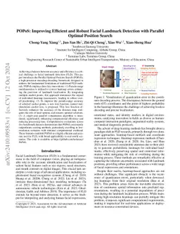 POPoS: Improving Efficient and Robust Facial Landmark Detection with
  Parallel Optimal Position Search