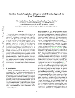 Stratified Domain Adaptation: A Progressive Self-Training Approach for
  Scene Text Recognition