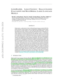 LongHalQA: Long-Context Hallucination Evaluation for MultiModal Large
  Language Models