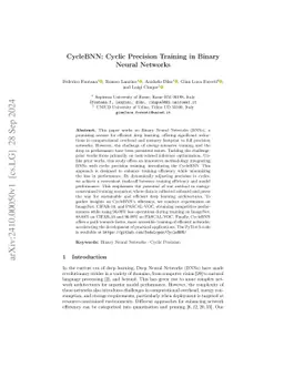 CycleBNN: Cyclic Precision Training in Binary Neural Networks