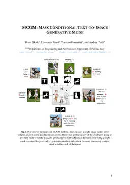 MCGM: Mask Conditional Text-to-Image Generative Model