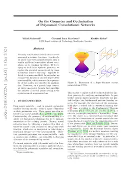 On the Geometry and Optimization of Polynomial Convolutional Networks