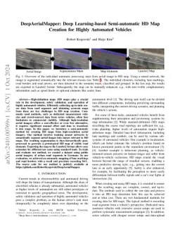 DeepAerialMapper: Deep Learning-based Semi-automatic HD Map Creation for
  Highly Automated Vehicles