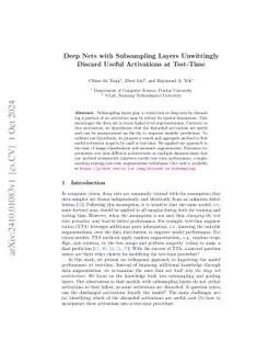 Deep Nets with Subsampling Layers Unwittingly Discard Useful Activations
  at Test-Time