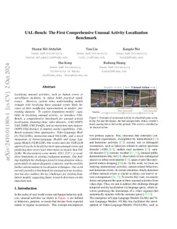 UAL-Bench: The First Comprehensive Unusual Activity Localization
  Benchmark
