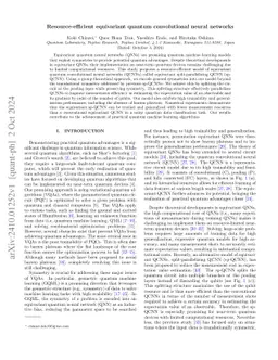 Resource-efficient equivariant quantum convolutional neural networks