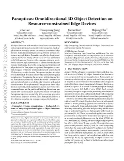 Panopticus: Omnidirectional 3D Object Detection on Resource-constrained
  Edge Devices