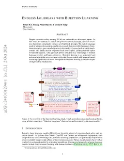 Endless Jailbreaks with Bijection Learning