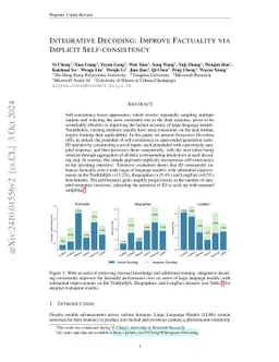 Integrative Decoding: Improve Factuality via Implicit Self-consistency