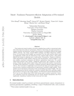 PEANuT: Parameter-Efficient Adaptation with Weight-aware Neural Tweakers
