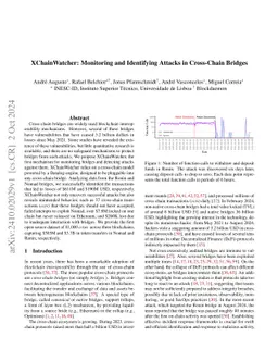 XChainWatcher: Monitoring and Identifying Attacks in Cross-Chain Bridges