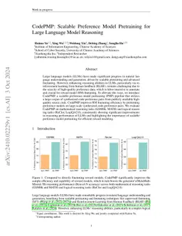 CodePMP: Scalable Preference Model Pretraining for Large Language Model Reasoning