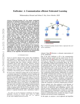 FedScalar: Federated Learning with Scalar Communication for Bandwidth-Constrained Networks