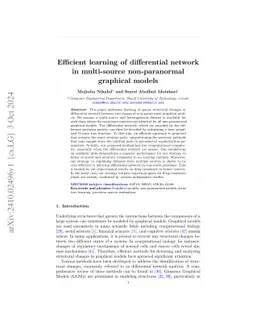 Efficient learning of differential network in multi-source
  non-paranormal graphical models