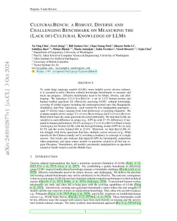 CulturalBench: A Robust, Diverse, and Challenging Cultural Benchmark by Human-AI CulturalTeaming